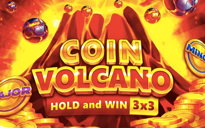 Get a thrilling gameplay with Coin Volcano game at Glory Casino.