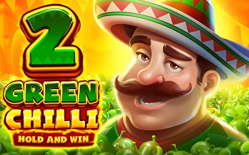 Get your chance to win four fixed jackpot prizes in Green Chilli 2 at Glory Casino.