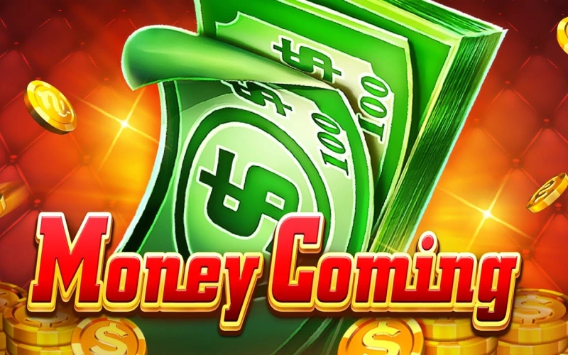 Increase your wins with large multipliers in Money Coming game at Glory Casino.